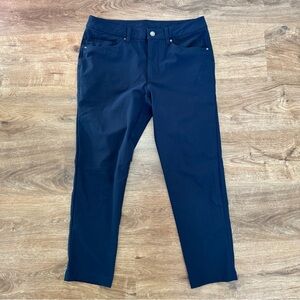 Lululemon ABC Pant Slim 32" *Warpstreme True‎ Navy Golf Casual Pants Size 30